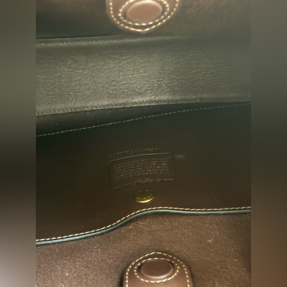 COACH Brooklyn 28 Medium Leather Shoulder Bag Maple - Picture 9 of 9